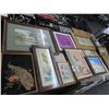 Image 1 : Lot of Asst. Framed Artwork