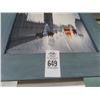 Image 2 : Framed Clock Tower H. Mann - 19" x 16"