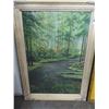 Image 1 : Framed Art On Board "Swamp" - 29" x 41"