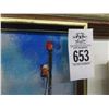 Image 2 : Framed Art On Board "Lighthouse" By Faulkner - 22" x 28"