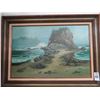 Image 1 : Framed Art On Board "NW Ocean" By Mucc? - 28" x 38"
