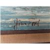 Image 2 : Framed Harbor Scene By Ford - 18" x 22"