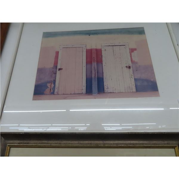 Framed Photo "Doors" - 24" x 29"