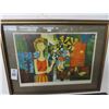 Image 1 : Framed Art "        Flowers" by Sanpurnl - 18" x 25"