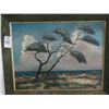 Image 1 : Tree By The Sea by Jos. P. Kellnew - 28" x 22"