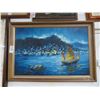 Image 1 : Fishing Village - 34" x 24"