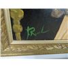 Image 2 : Framed Oil On Canvas Mother w/Children by Frank