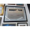 Image 1 : Framed Mountain Scene By Garrett Bufford