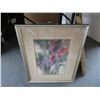Image 7 : Table Lot Assorted Size Art Includes Antoinette Slick Abstract Painting