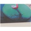 Image 3 : Framed City Scene On Water w/Flamingo - 38" x 38"