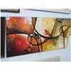 Image 1 : Unframed Art On Canvas - 4' x 2'