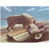 Image 3 : Framed Sleeping In Their Desert Art by Henry Roussail - 36" x 25"