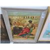 Image 1 : Matador Art By H. Flauman - 29" x 35"