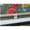 Image 2 : Framed Floral On Canvas - 48" x 53"