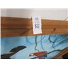Image 2 : Framed Tropical Birds On Canvas - 45" x 38"