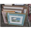 Image 1 : Lot of Asst. Framed Artwork
