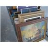 Image 2 : Shelf Lot of Asst. Artwork