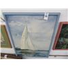 Image 1 : First Sailboat - 30" x 25"