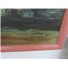 Image 3 : Framed Tropical Print On Canvas by Jana Somach - 25" x 20"