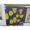 Image 1 : Unframed Faces On Canvas - 20" x 20"