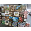Image 1 : Wall Lot Asst. Artwork Includes Jamiacan, Haitian & African Paintings