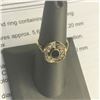 Image 2 : 18K YG Bezel Sapphire & Diamond Ring, Sapphire Weight .50 CT Diamond Weight .36 CT, 5G, - $1,850.00