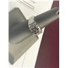 Image 2 : Platinum Sapphire & Diamond Ring Total Sapphire Weight .75 CT, Retail Replacement Value $4,250.00