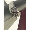 Image 3 : Platinum Sapphire & Diamond Ring Total Sapphire Weight .75 CT, Retail Replacement Value $4,250.00