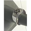 Image 4 : Platinum Sapphire & Diamond Ring Total Sapphire Weight .75 CT, Retail Replacement Value $4,250.00