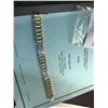 Image 4 : 14 KT YG Bracelet 13.8 MM X 7.5" w/Total CT Wt 5.20, Weight 56.1, Retail Replace Value $11,300.00