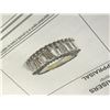 Image 3 : 14K WG Diamond Ring, 10 Baguette Diamond Total Weight 2.00 CT,