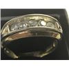 Image 5 : 14K YG Men's Diamond Ring w/6 Brilliant Cut Diamonds 1.00 CT, 10.4 G
