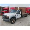 Image 1 : 2007 Ford F450 XLSB DSL 16' Flatbed Truck