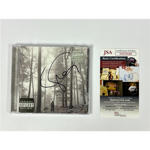 Autographed Taylor Swift JSA CD Album