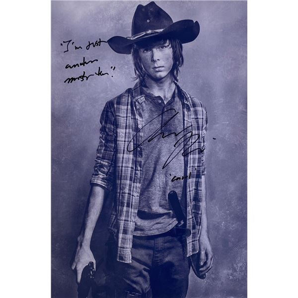 Autograph Signed  Walking Dead Photo