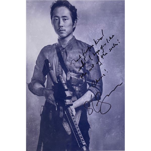 Autograph Signed  Walking Dead Photo