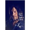 Image 1 : Autograph Signed  Walking Dead Photo