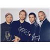 Image 1 : Autograph Signed  Coldplay Photo