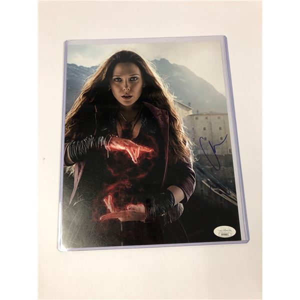 Signed Elizabeth Olsen AutographCOA