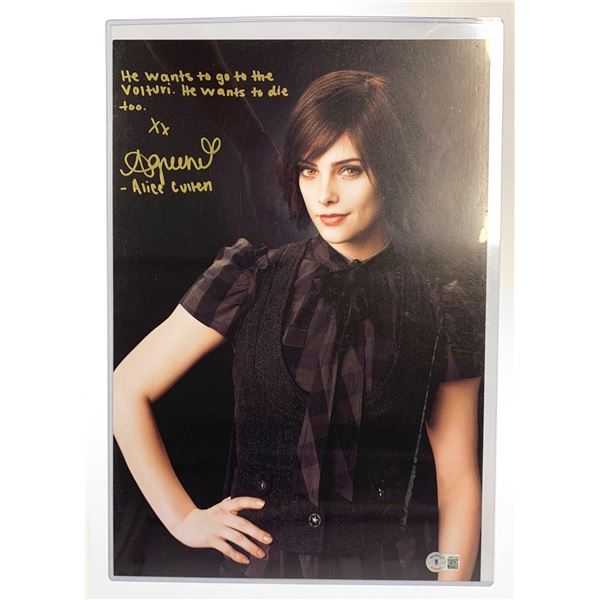 Signed Ashley Greene Beckett Photo