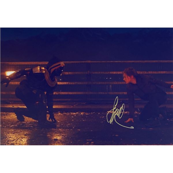 Autograph Signed Black Widow Photo