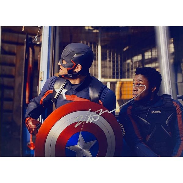 Autograph Signed Falcon Winter Soldier Photo
