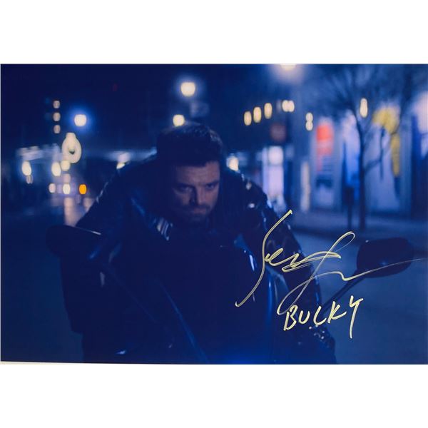 Autograph Signed Falcon Winter Soldier Photo