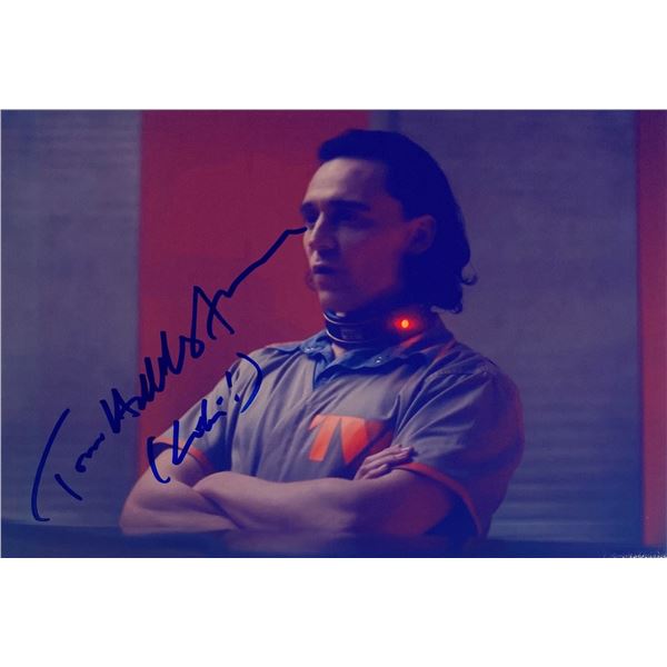 Autograph Signed Loki Photo