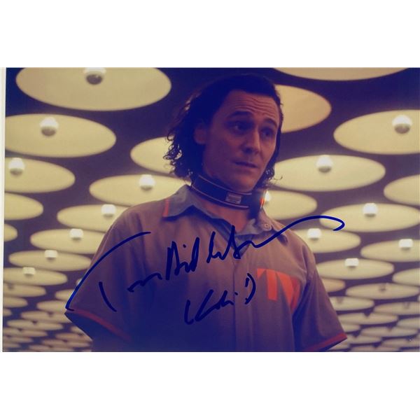 Autograph Signed Loki Photo