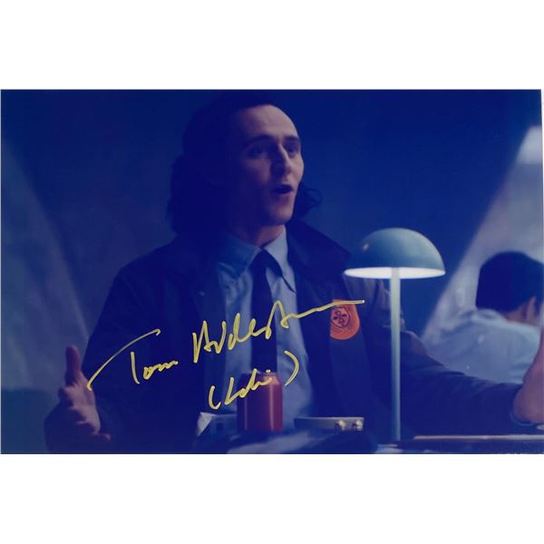 Autograph Signed Loki Photo