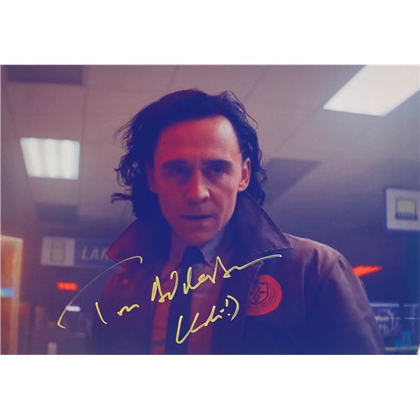 Autograph Signed Loki Photo