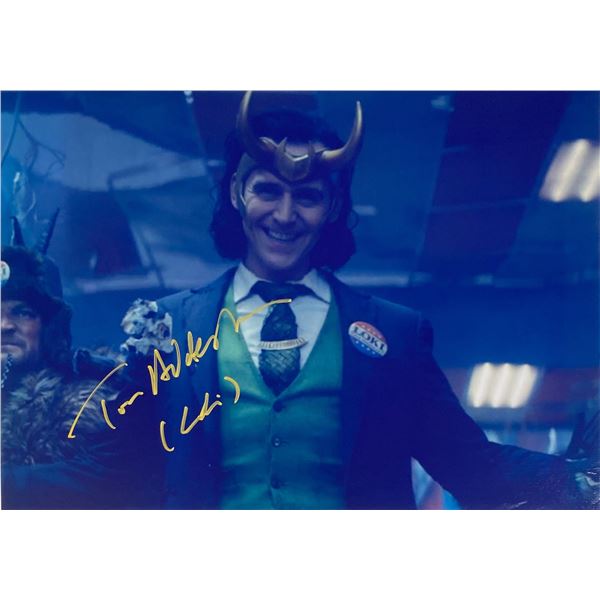 Autograph Signed Loki Photo