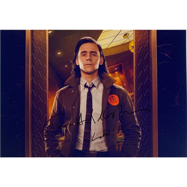 Autograph Signed Loki Photo