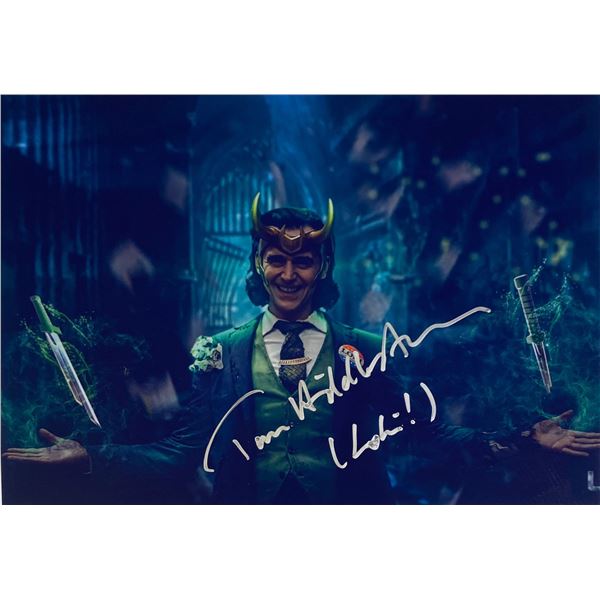 Autograph Signed Loki Photo